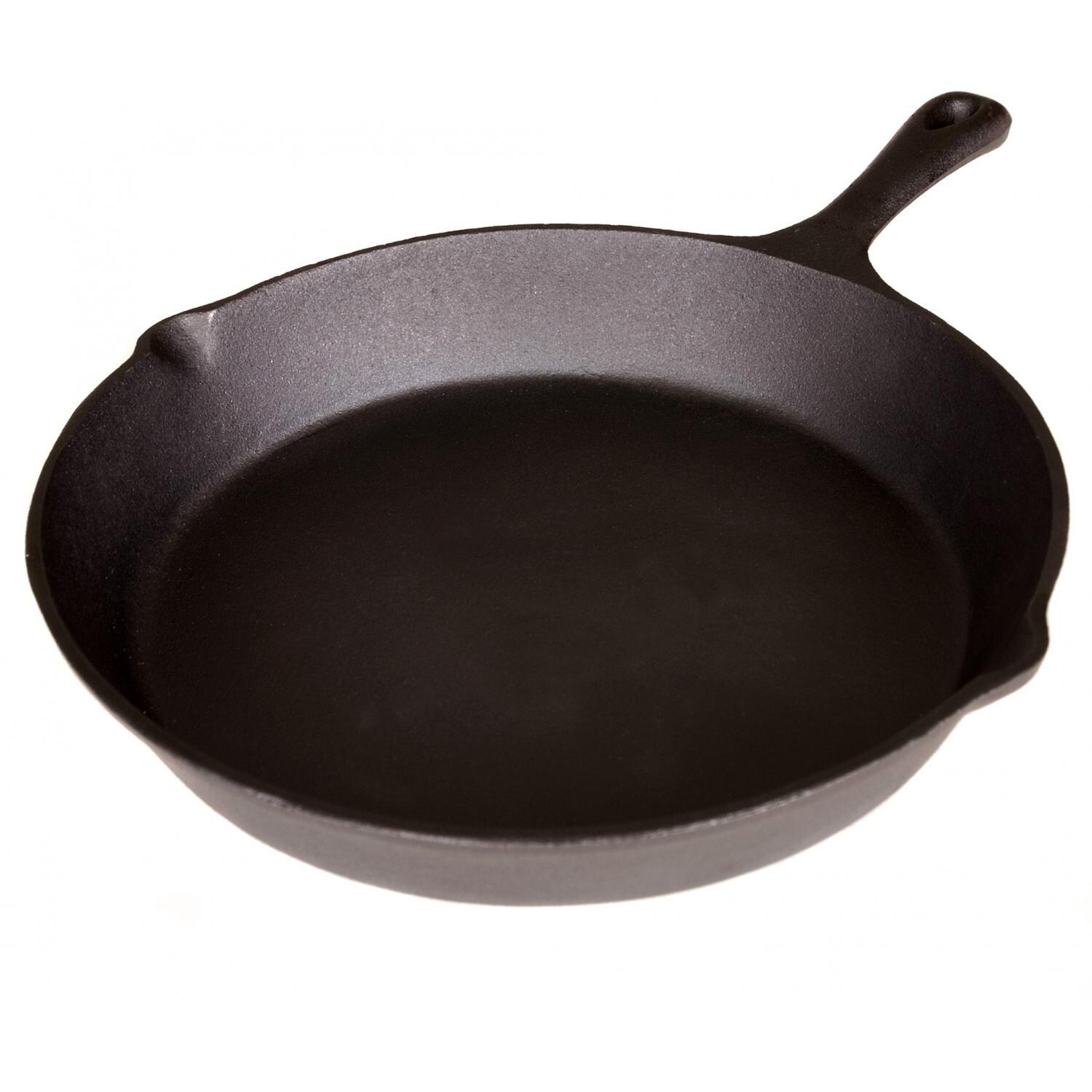 Cajun Classic 12-Inch Seasoned Cast Iron Skillet - GL10497-12S