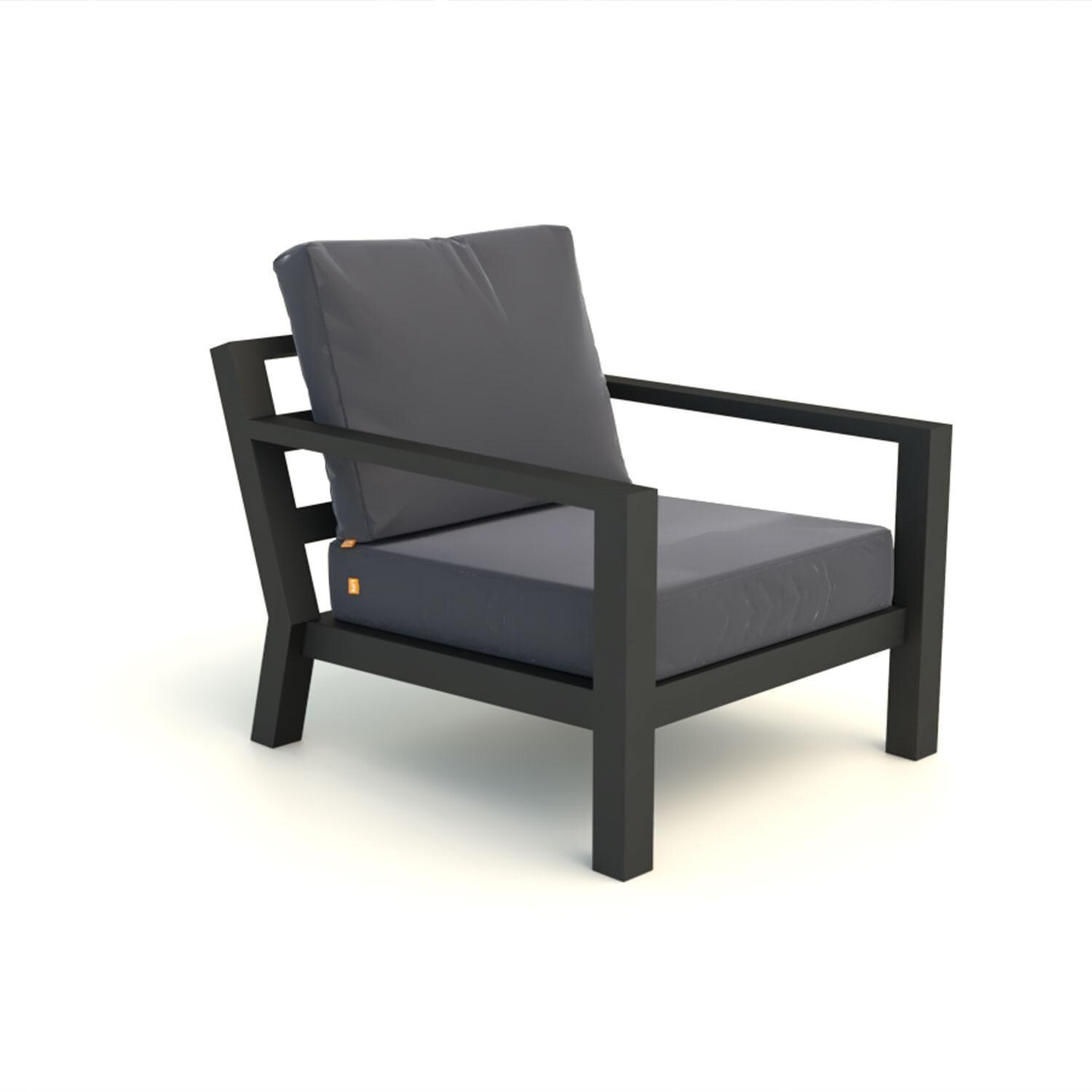 Timber 2 Pc Aluminum Lounge Club Chair Set by KETTLER