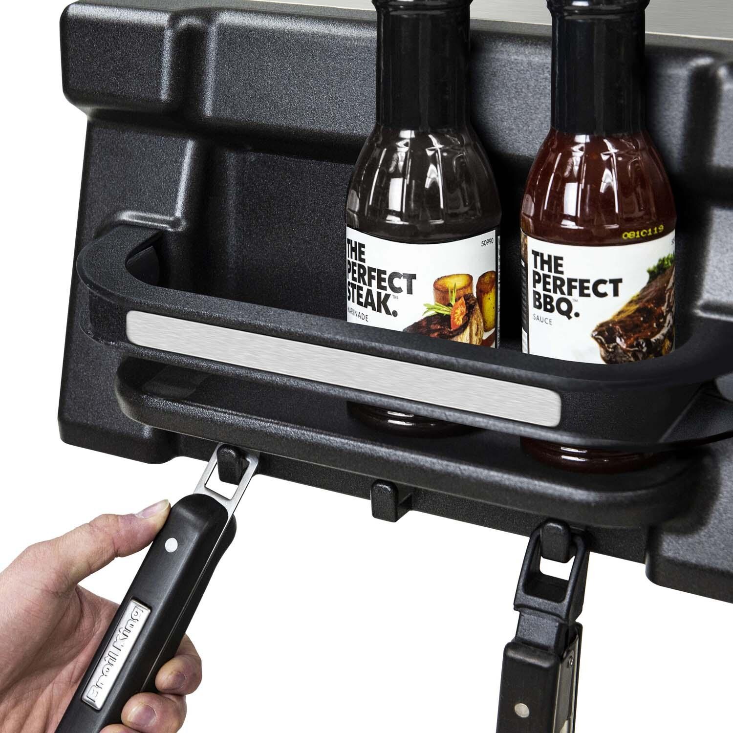 Broil King 958944 Regal S590 PRO IR 32-Inch Propane Grill - Tool Hooks - Detail thumbnail