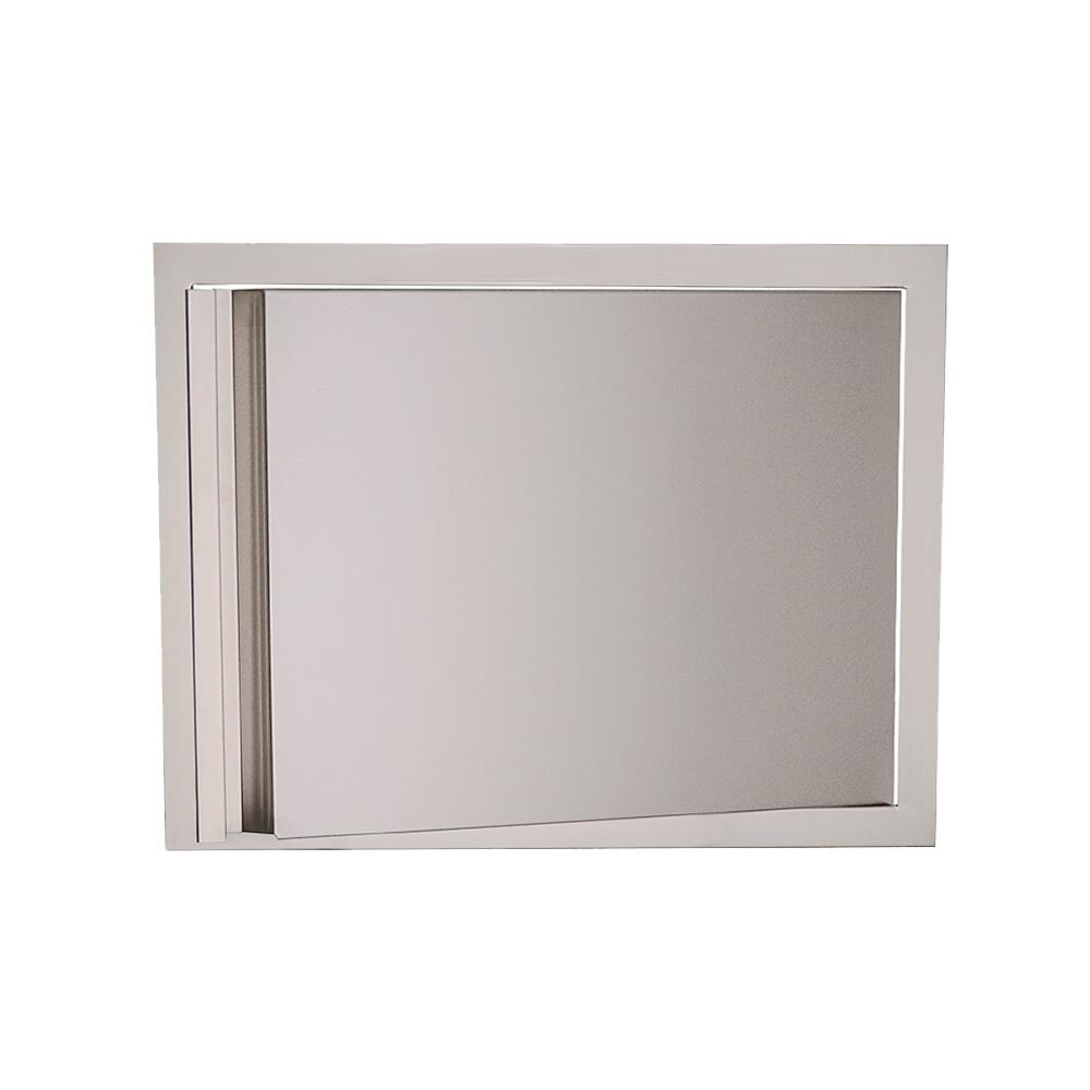 RCS VDH1SCR Valiant Soft Close Right Hinge Horizontal Door - Open - White Background thumbnail
