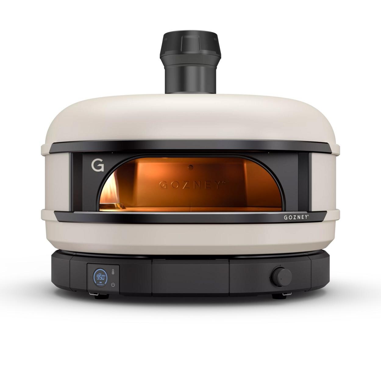 Gozney GSPBNUS1623 Dome S1 Propane Pizza Oven - Bone - White Background thumbnail