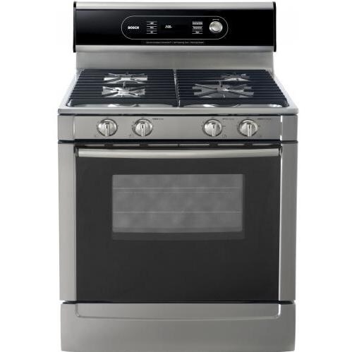 Bosch 700 Series Evolution Gas Free Standing Range - Stainless Steel