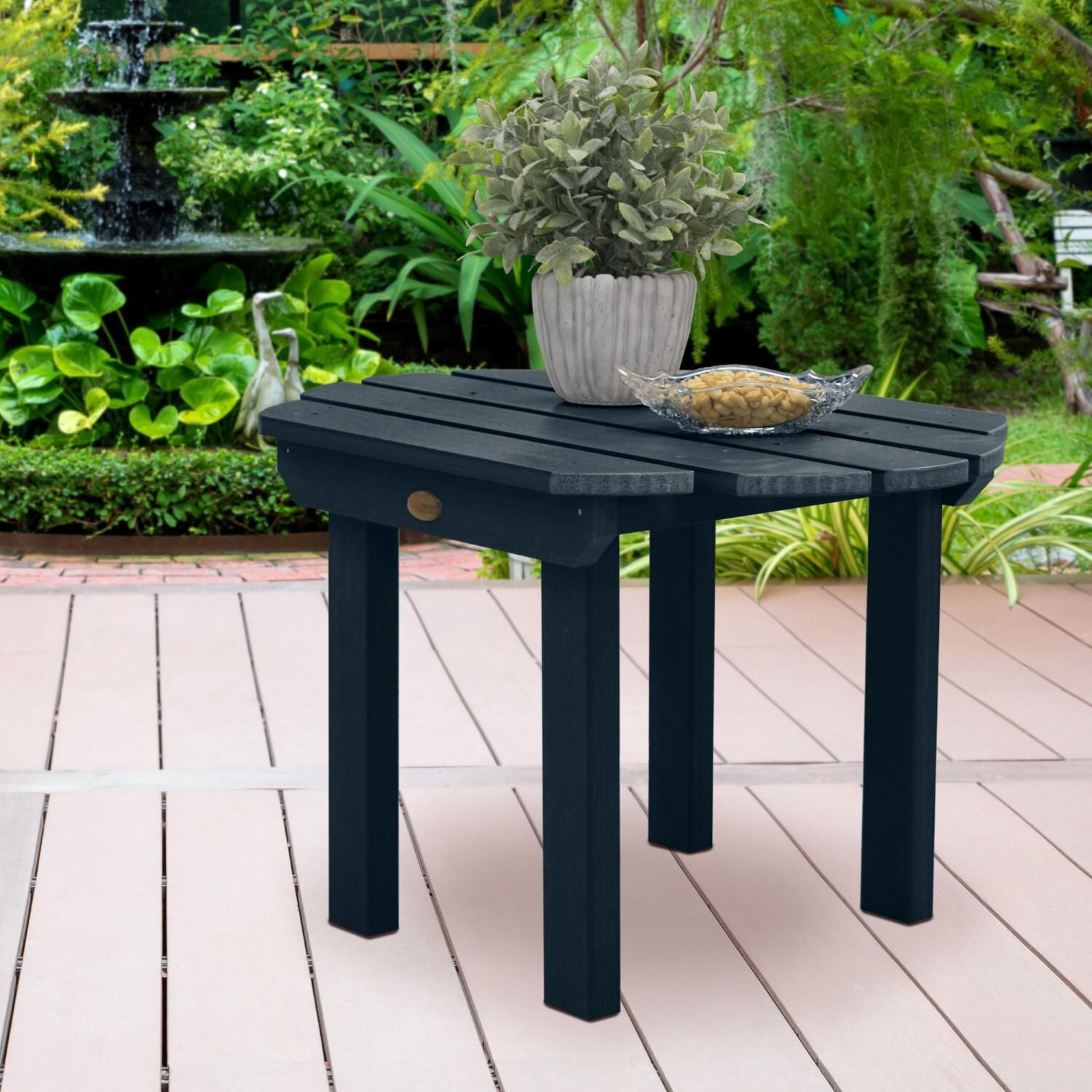 Lakeview Paradise Key Side Table - Federal Blue