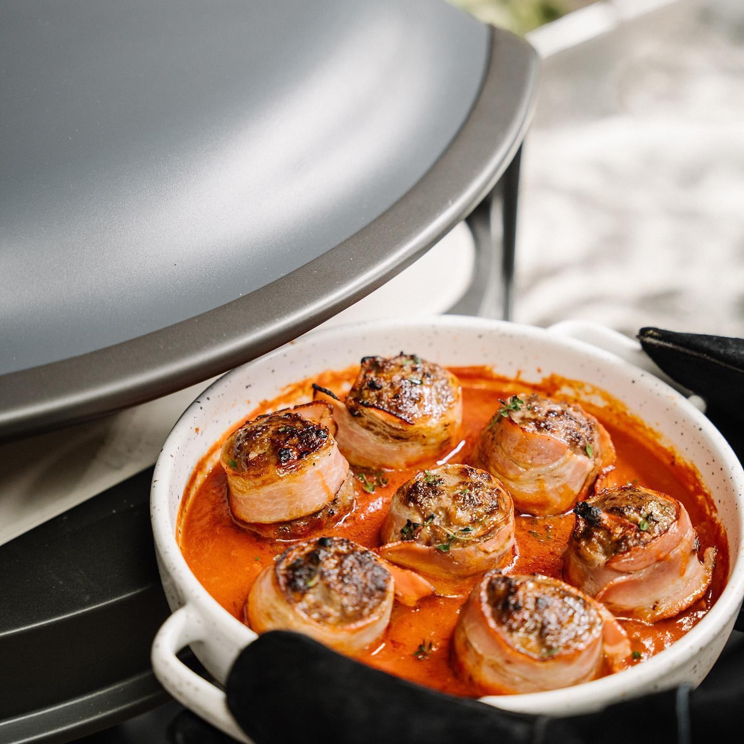 Everdure Kiln 1 Burner Pizza Oven (Graphite) - EKILN1GUS : BBQGuys