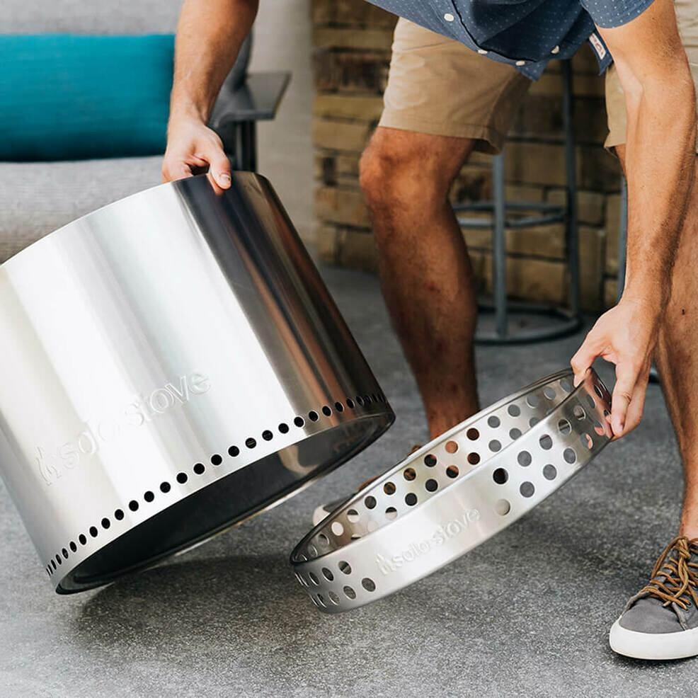 Solo Stove SSBON-SD Bonfire Fire Pit and Stand - Assembling thumbnail