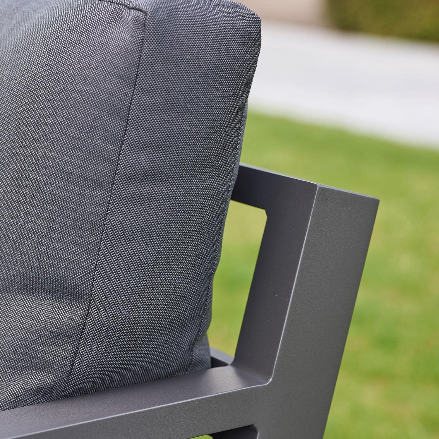 Timber 2 Pc Aluminum Lounge Club Chair Set By KETTLER - Aluminum Corner - Detail thumbnail