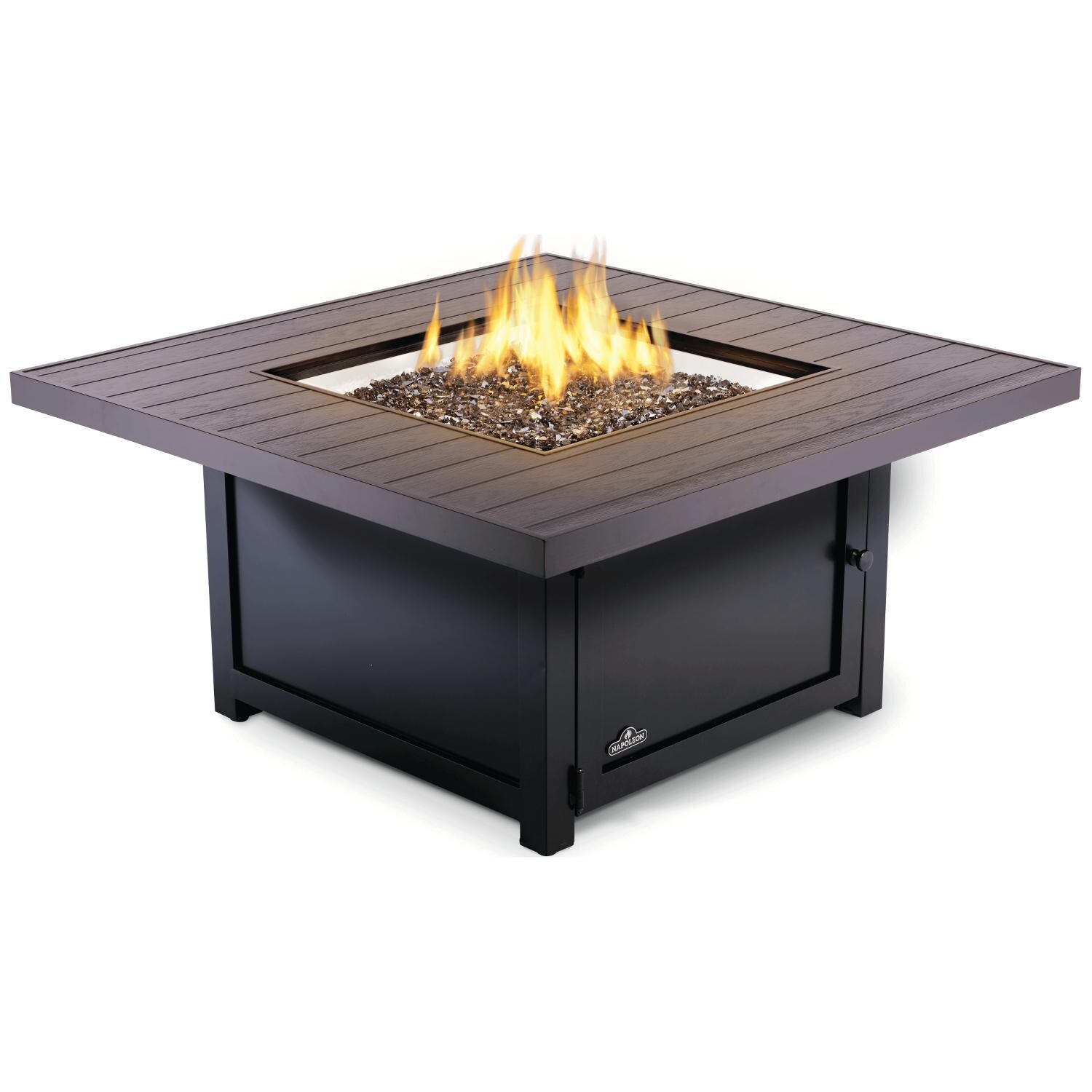 Napoleon Muskoka Patioflame 50-Inch Square Propane Gas Fire Pit Table - Bronze - MUSK1-BZ