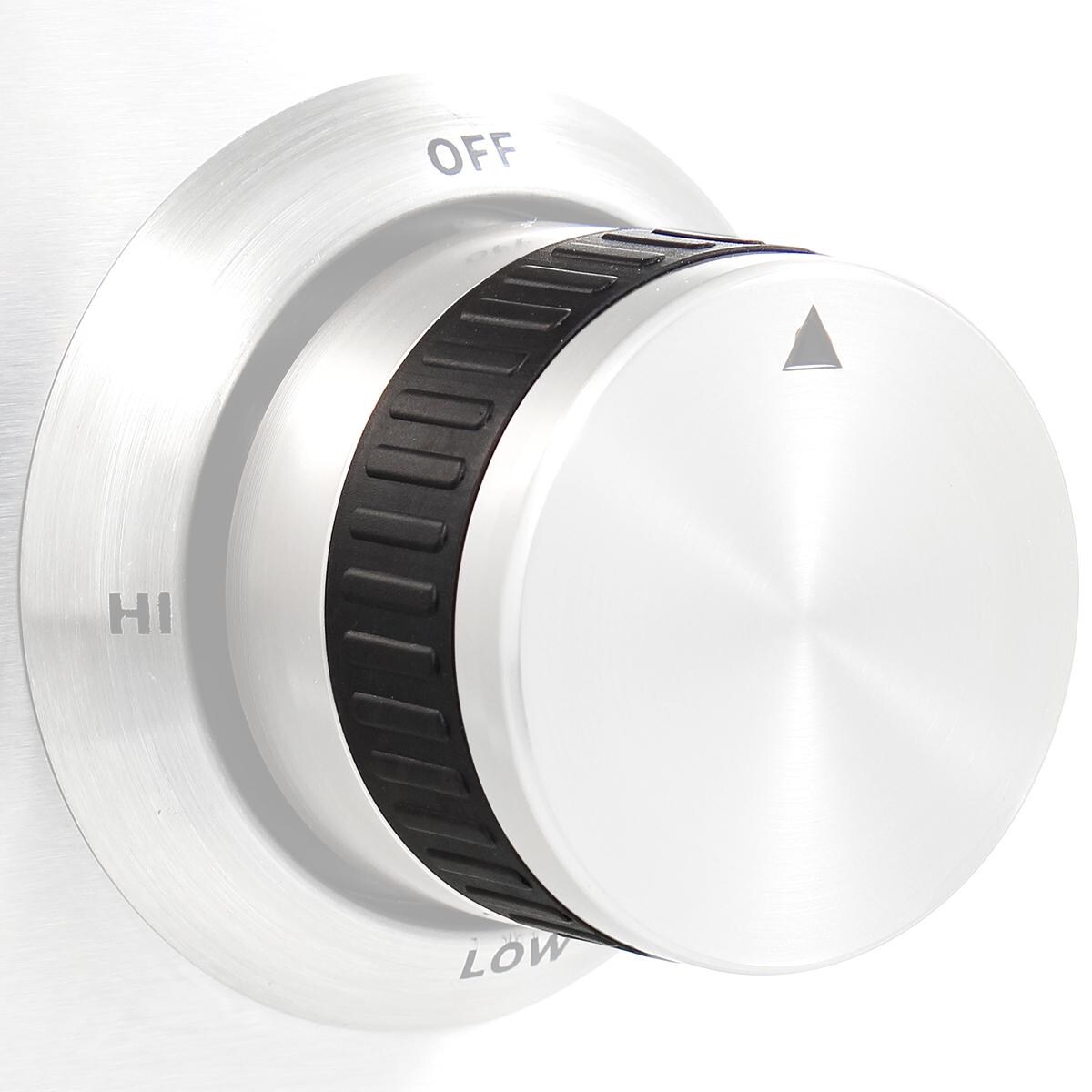 4 Pack Grill Control Knob,Gas Burner Knobs,Chrome Plated Finish