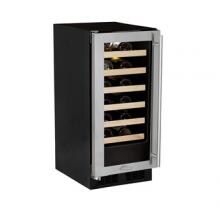 Marvel High Efficiency 24 Bottle Left Hinge Wine Cellar - Stainless Steel - ML15WSG2LS image