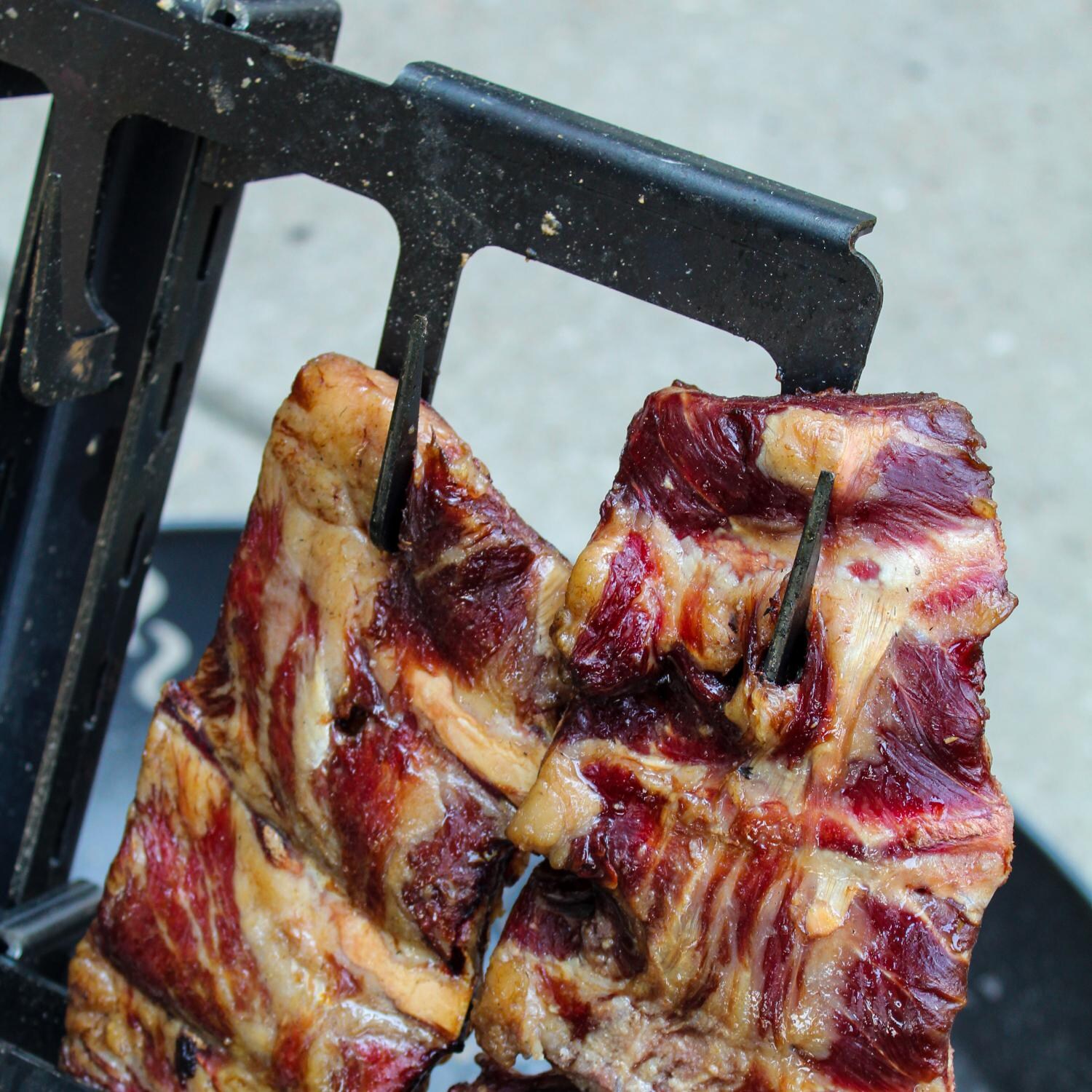 Nuke PATAGONIA Patagonia Wood Firepit and Grill - Hooks Closeup thumbnail