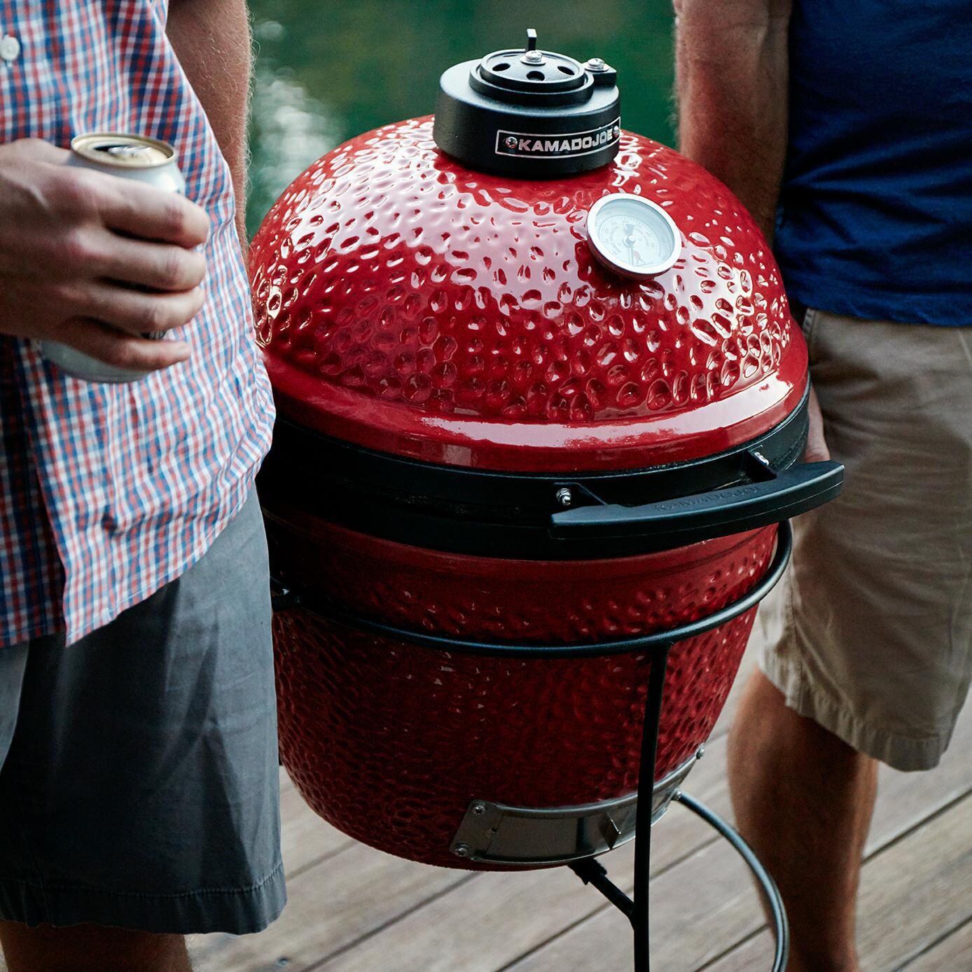 Kamado Joe Joe Jr Ceramic Grill - Easy to Carry thumbnail