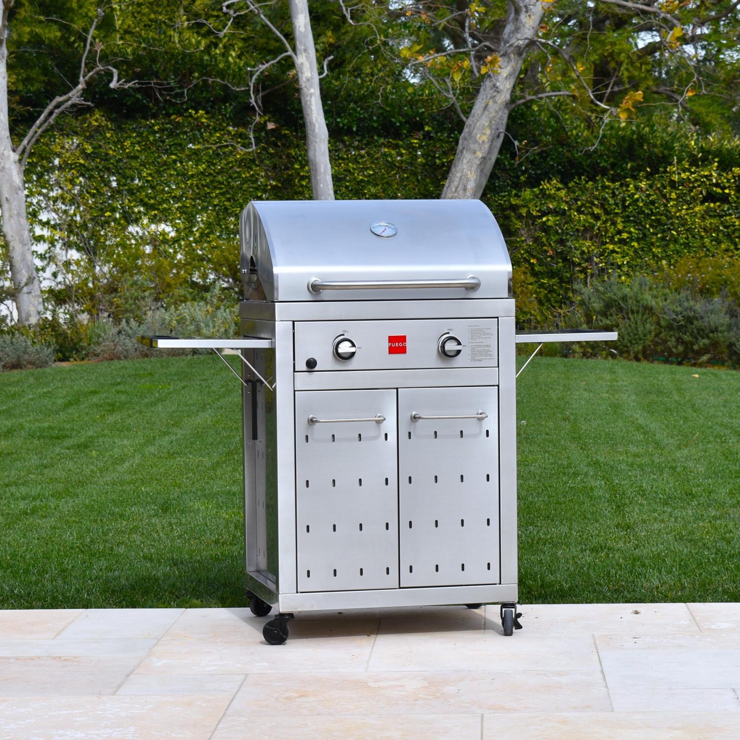 Fuego F27S F-Series 27-Inch Freestanding Propane Gas Grill - Lifestyle thumbnail