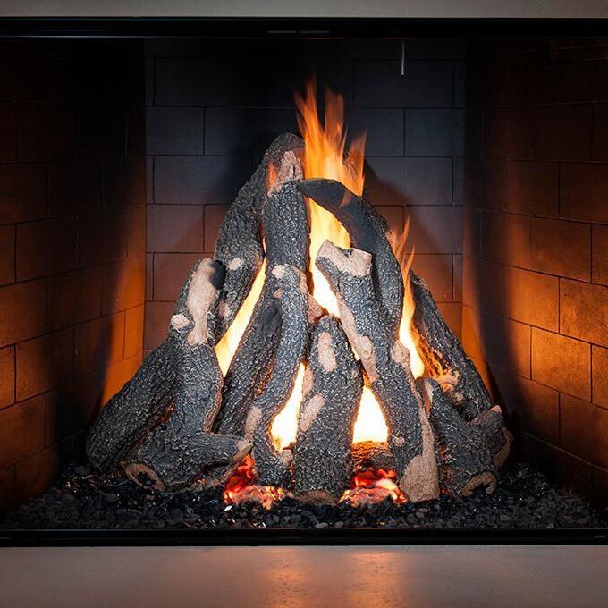 Golden Blount 24-Inch Rumford Log Set w/ Space Saving Burner thumbnail