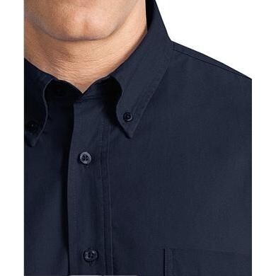 Port Authority Long Sleeve Cotton Twill Shirt - Navy