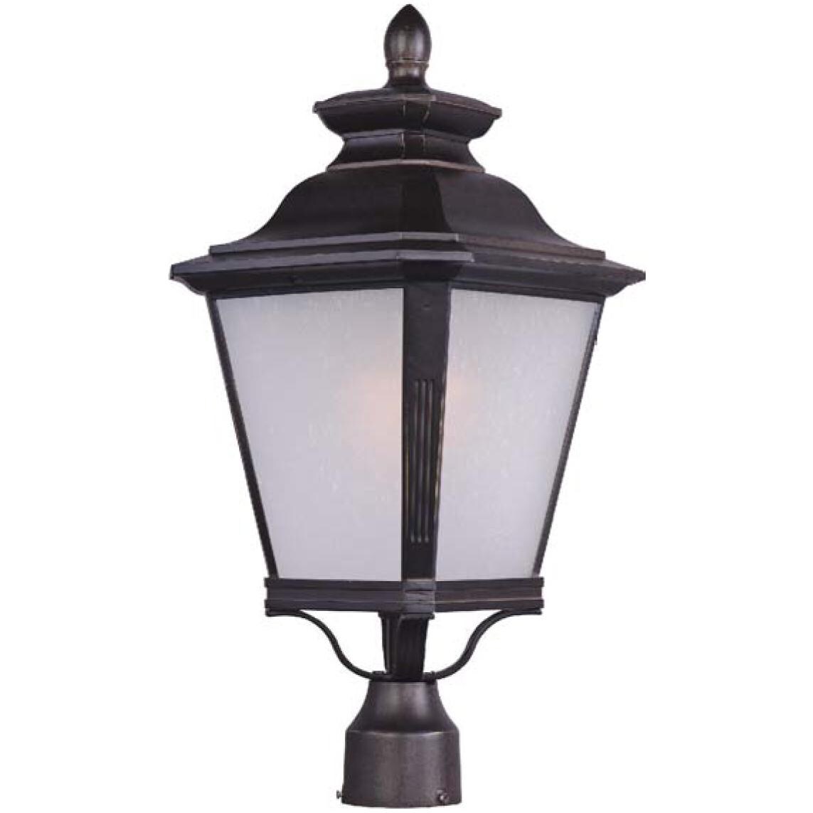 Maxim Knoxville 1121FSBZ 100W 23-Inch One Light Post Light - Bronze thumbnail