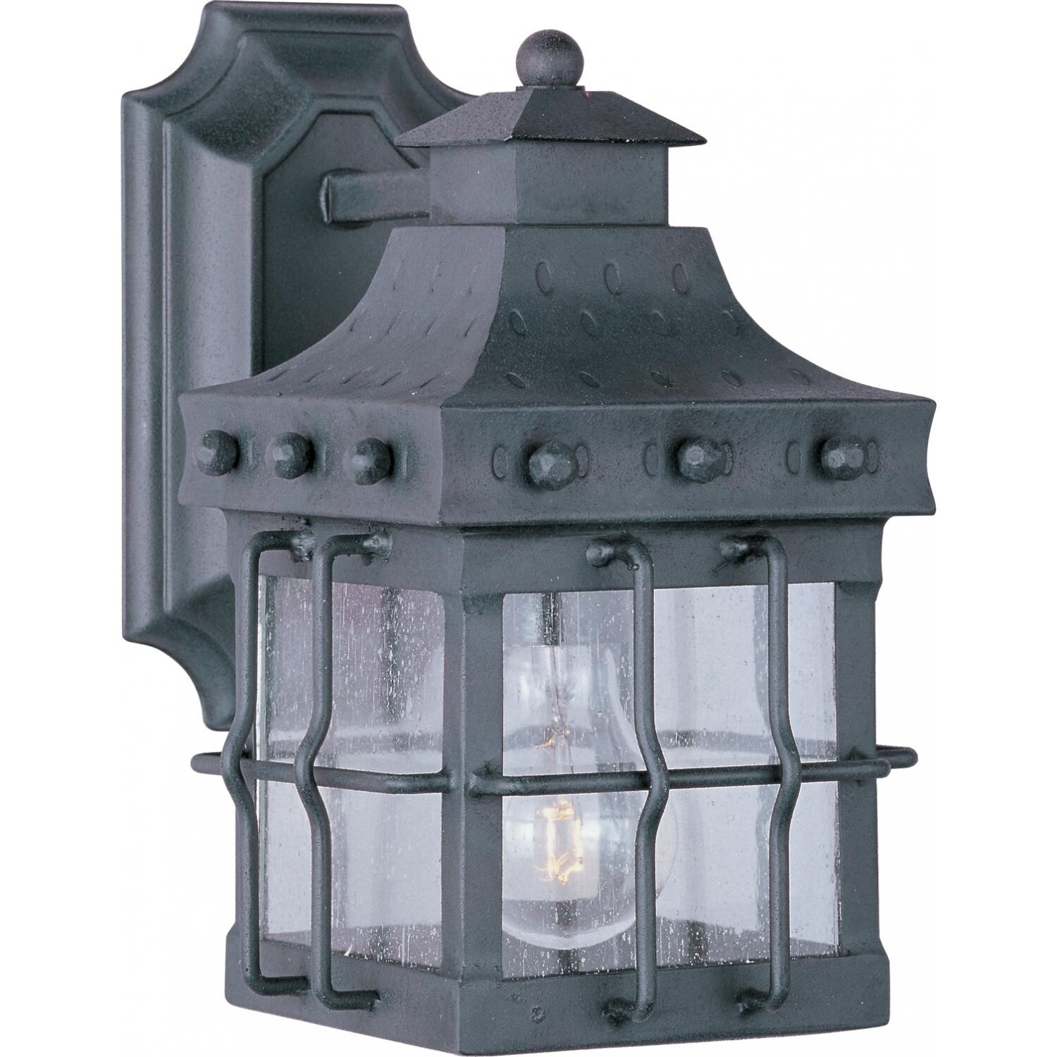 Maxim Nantucket One Light 10-Inch Outdoor Wall Light - Country Forge - 30081CDCF