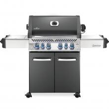 Napoleon Prestige 500 Natural Gas Grill with Infrared Rear Burner and Infrared Side Burner - Charcoal Gray - P500RSIBNCH-3 (2019) image
