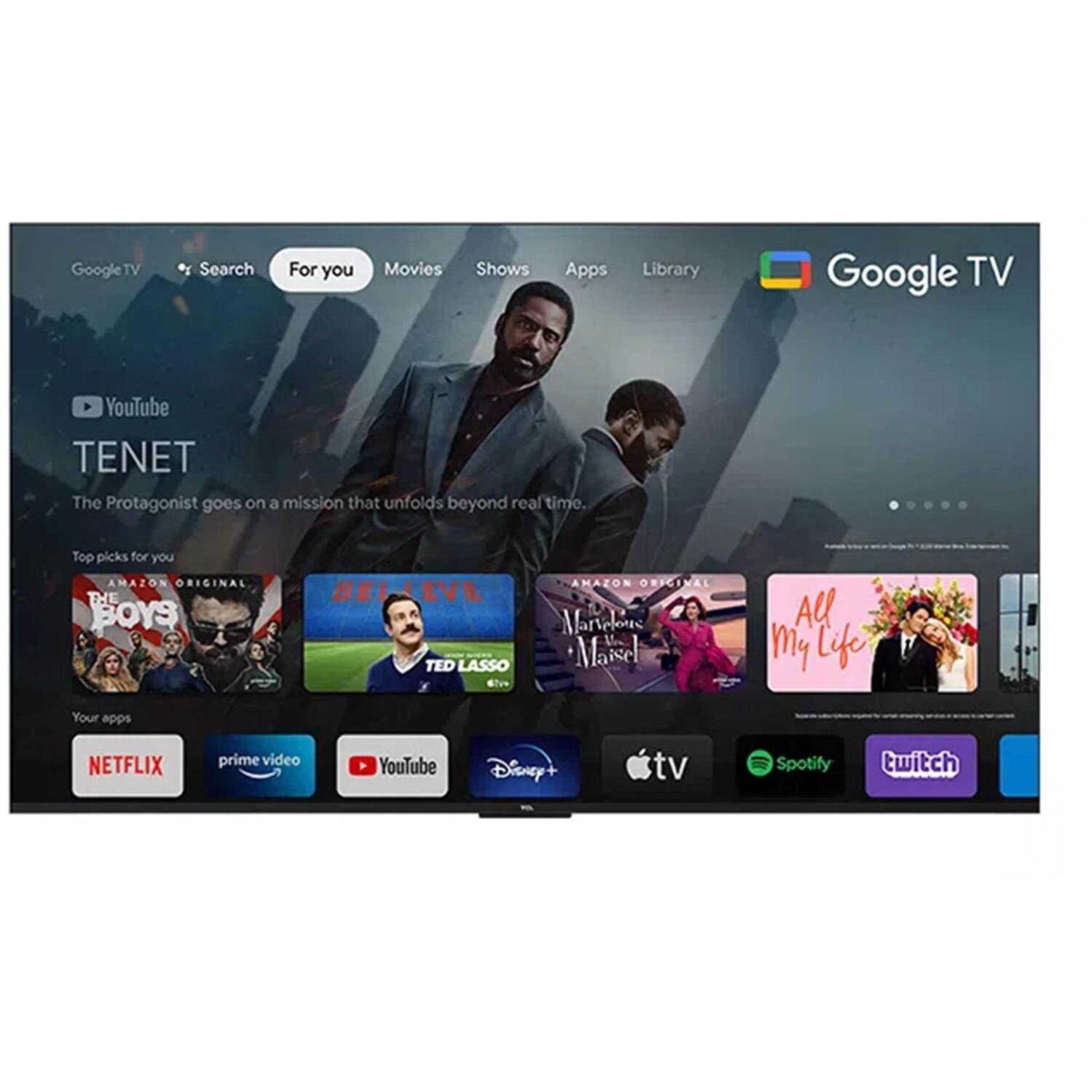 Titan BQG-S100-UHD-050-010 S100 Series 50 Inch Partial Sun 4K UHD Smart Outdoor TV W/ Crystal Processor & Built-In Alexa - Apps - White Background thumbnail