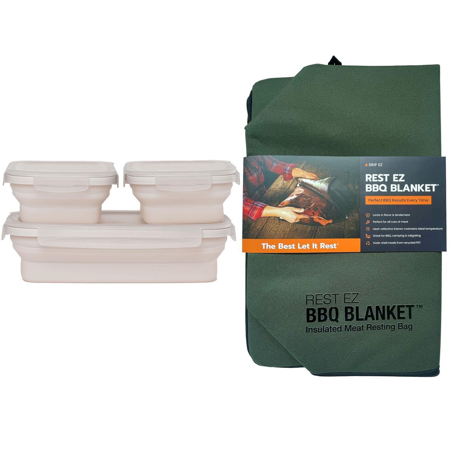 Drip EZ Secondz Storage & Blanket Bundle - Sandstone/Green