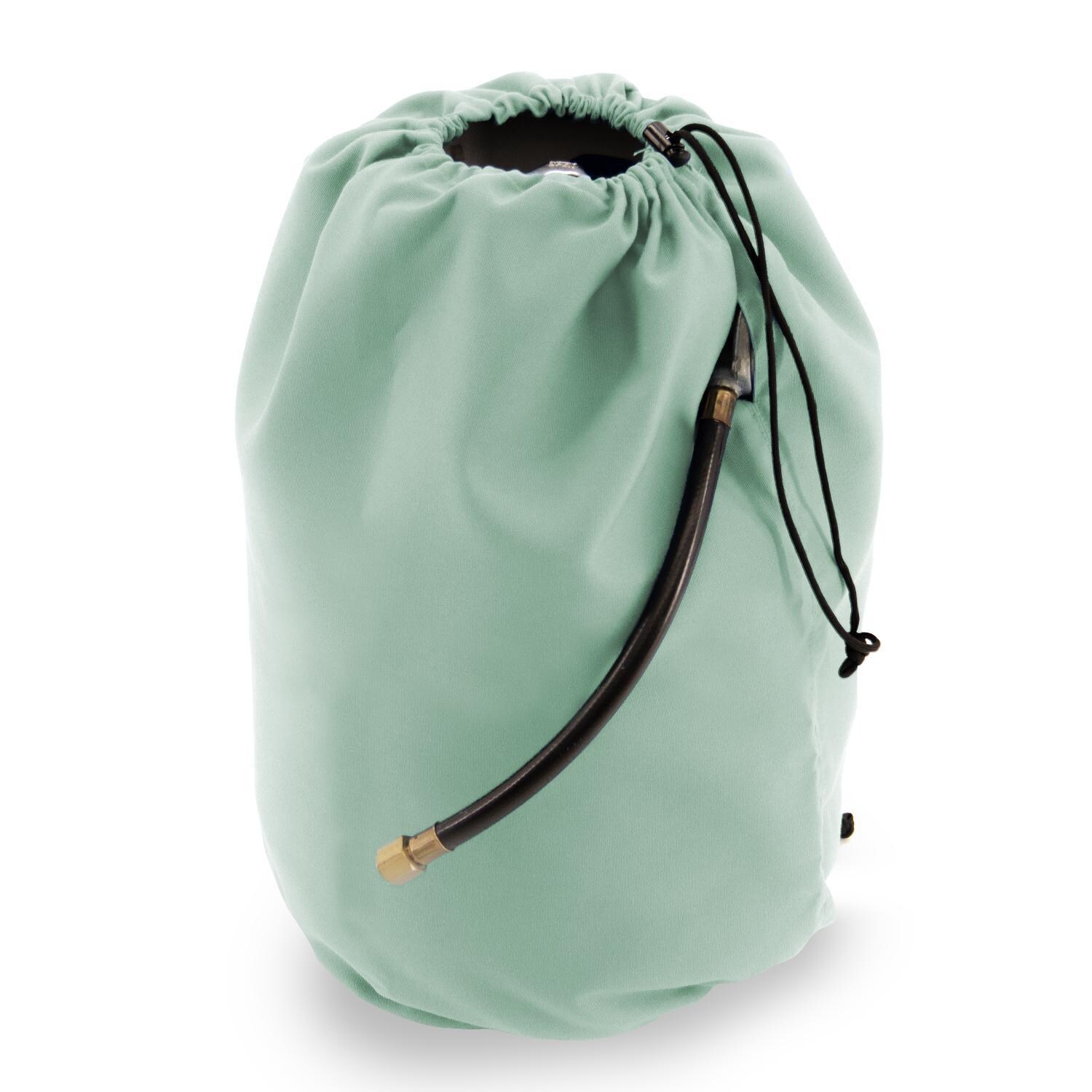 Sunbrella 20 Pound Propane Tank Cover in Canvas Spa by BBQGuys Signature - AMSUN-PTC474