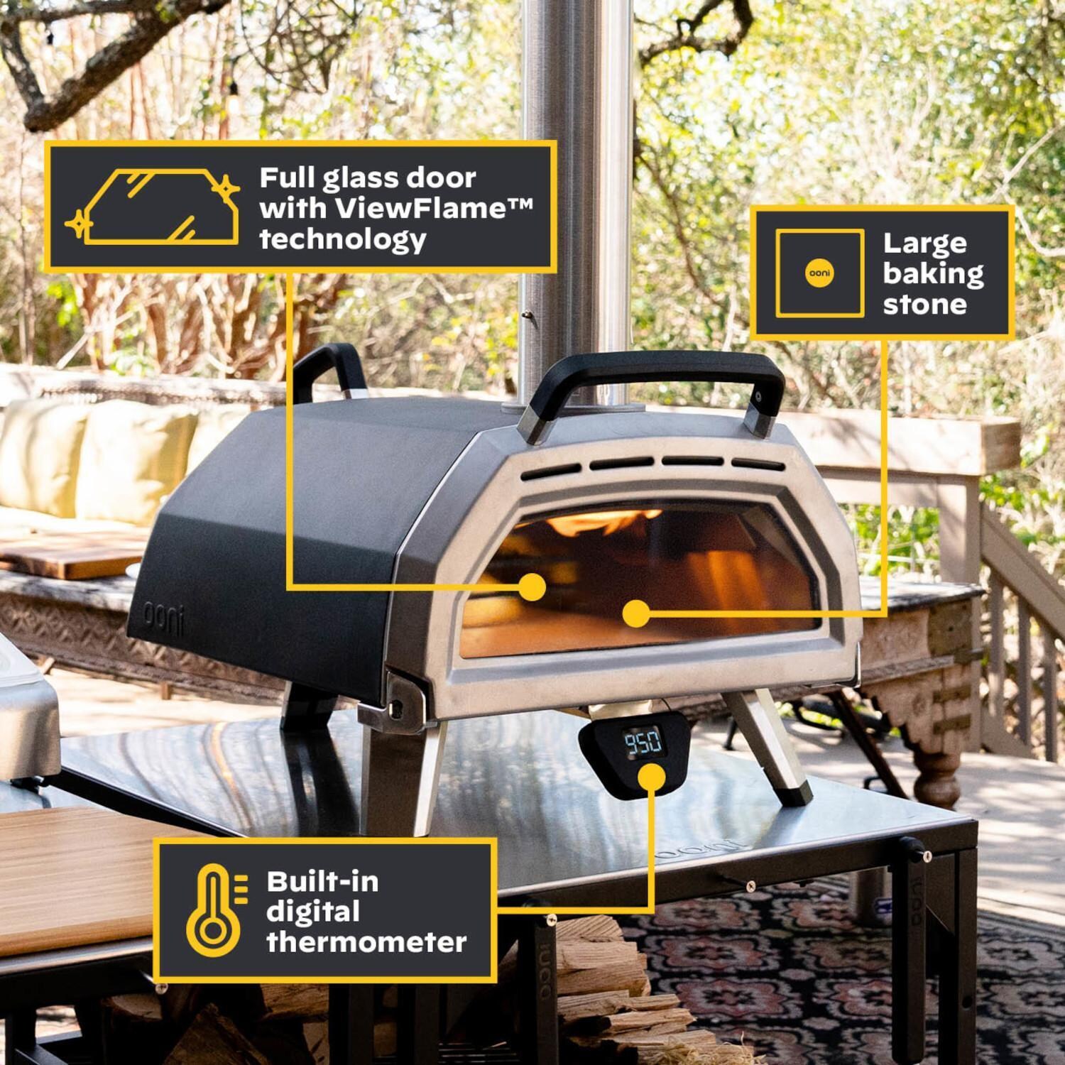 Ooni UU-P0E400 Karu 16 Multi-Fuel Portable Outdoor Pizza Oven - Info - Detail thumbnail
