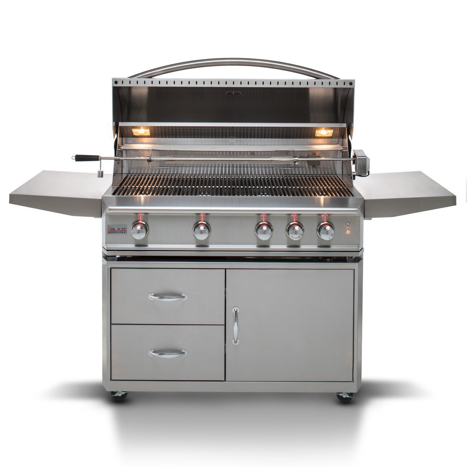 Blaze BLZ-4PRO-LP Professional LUX 44-Inch 4-Burner Propane Grill With Rear Infrared Burner thumbnail
