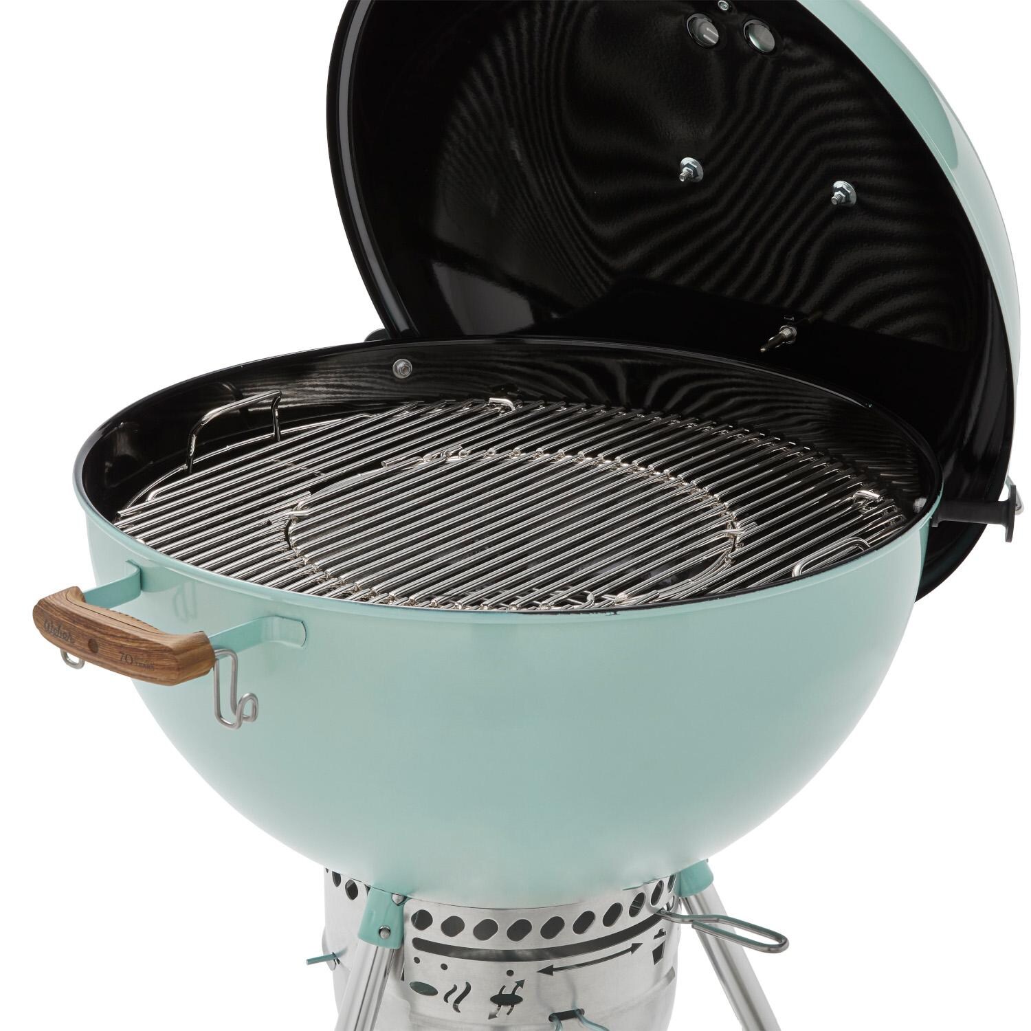 Weber 19524001 70th Anniversary Kettle 22-Inch Charcoal Grill - Grill Grates thumbnail
