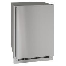 U-Line 24-Inch 5.5 Cu. Ft. Outdoor Rated Kegerator - Stainless Steel - UOKR124-SS01A image
