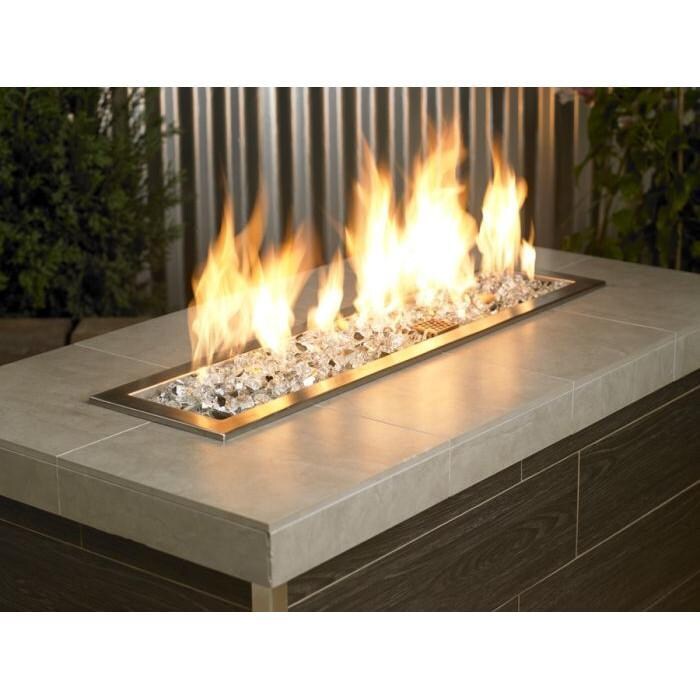 BBQGuys Signature AFF-STFRRF12-10-J 1/2-in Starfire Reflective Fire Glass - Lifestyle thumbnail