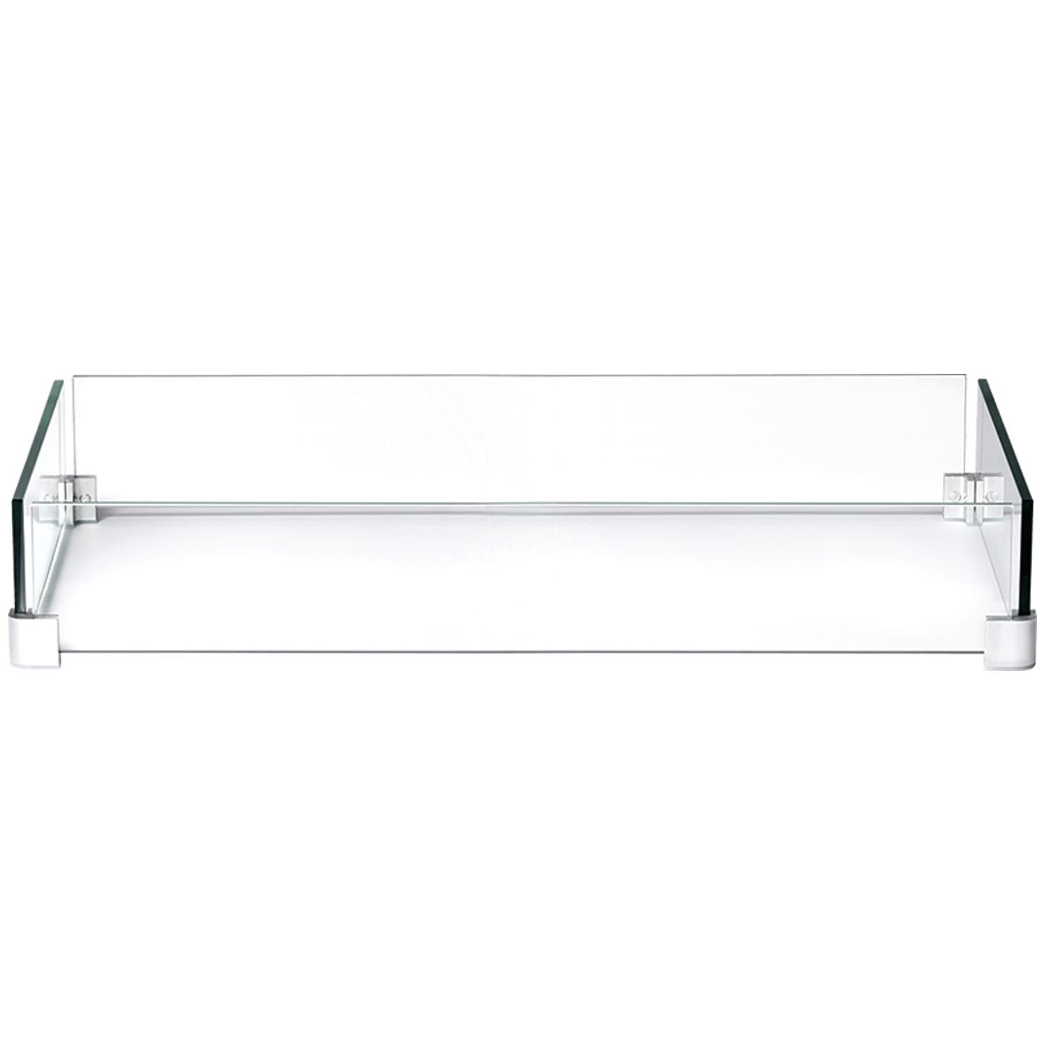 Napoleon Patioflame Glass Windscreen for Kensington and St. Tropez Rectangle - GPFTR-WNDSCRN image