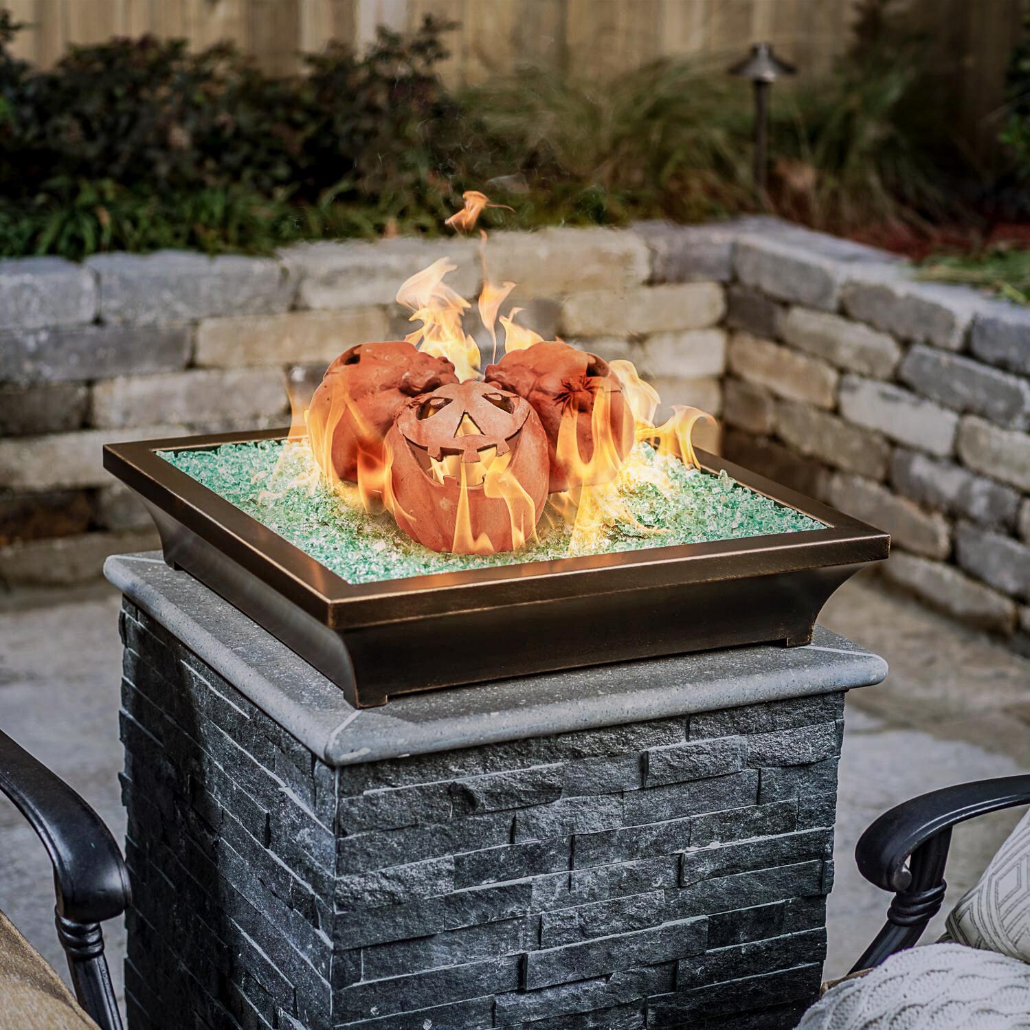 3-Pack Pumpkin Ornament Lifestyle View thumbnail