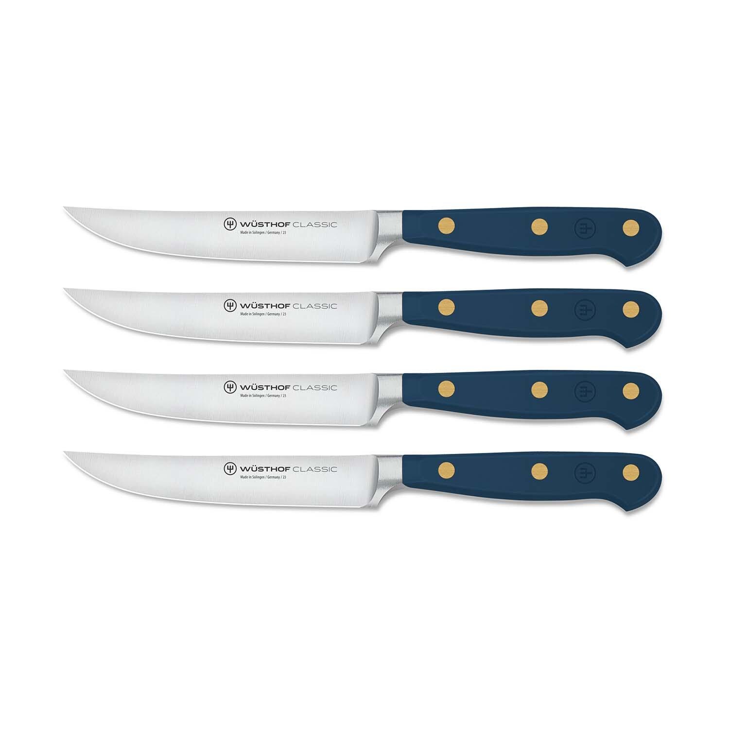 Wusthof Classic Wild Blueberry 4 Pc Steak Knife Set - 1061760406