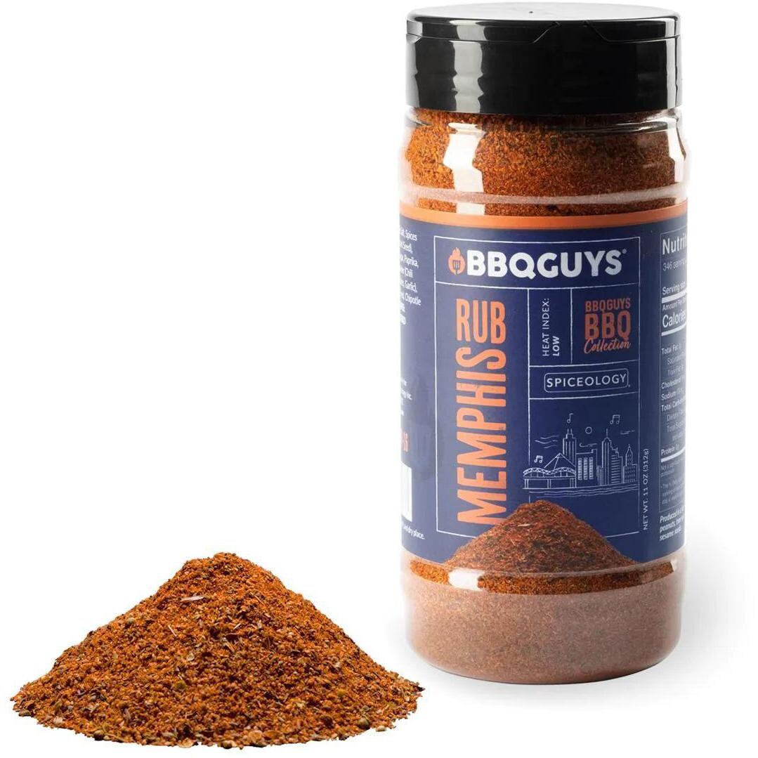 BBQGuys Signature x Spiceology Master Griller Rubs Gift Set - Memphis Rub thumbnail