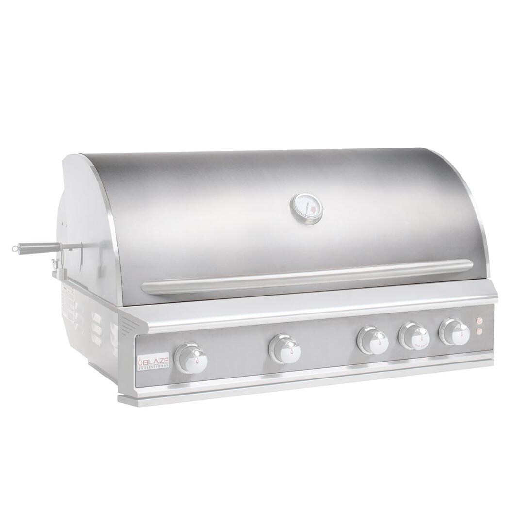Blaze BLZ-4PROSK-SS 4 Burner Professional LUX Grill Skin & Control Panel Cover - Stainless Steel thumbnail