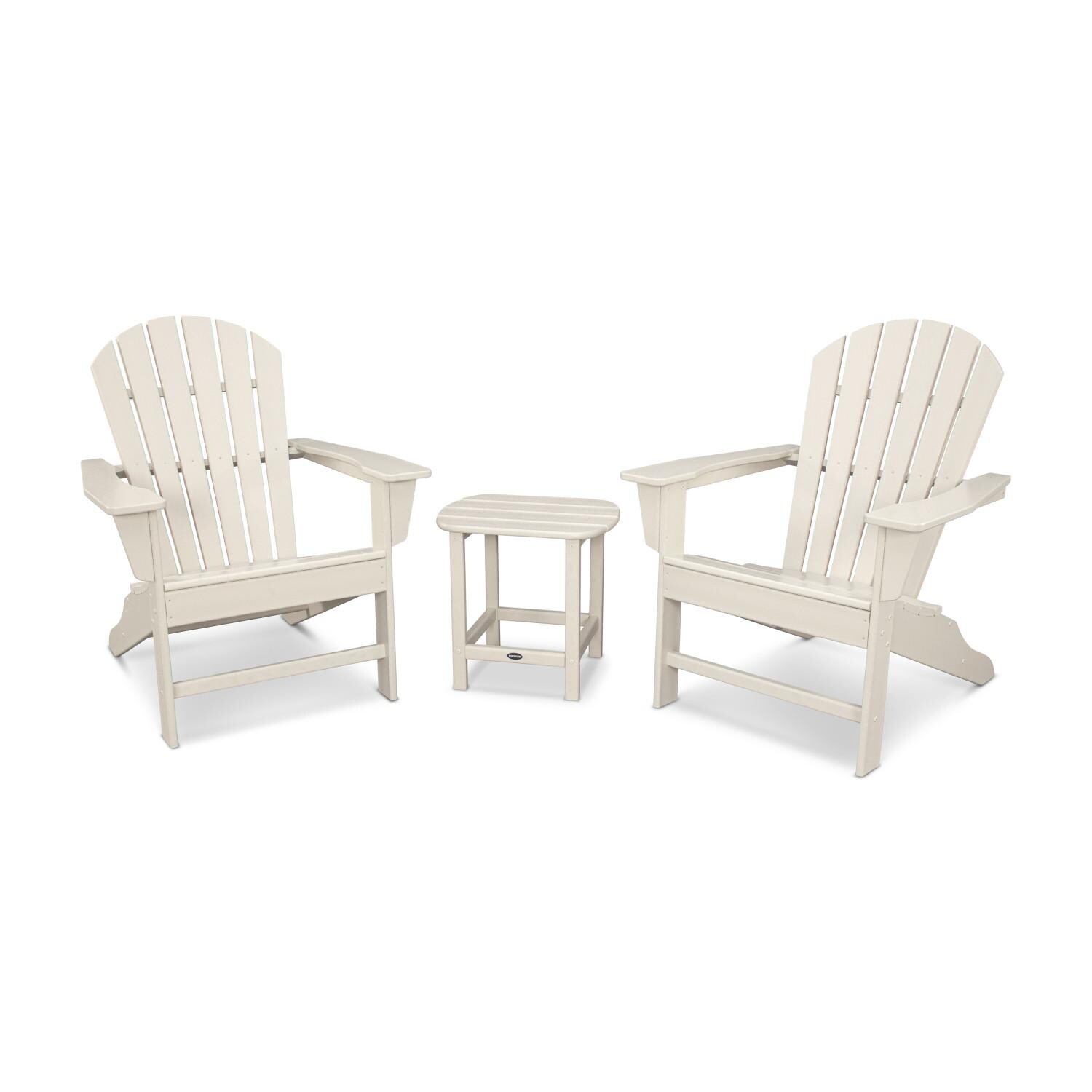 POLYWOOD PWS175-1-SA South Beach Adirondack 3-Piece Set thumbnail