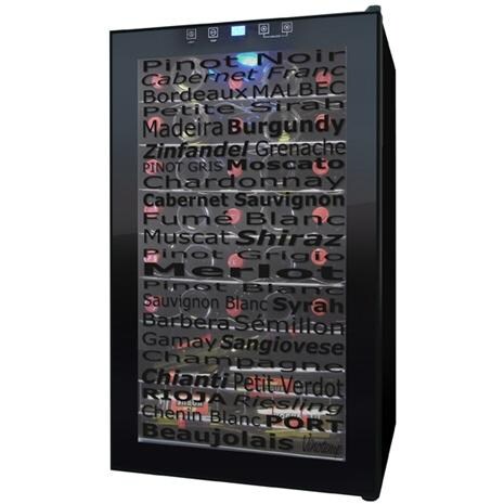 VinoTemp VT-34 TSWV 34-Bottle Wine Varietal Cellar Full View