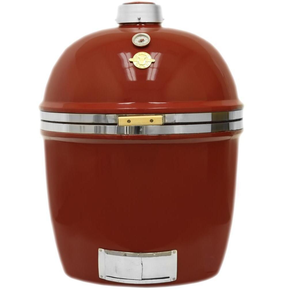 Grill Dome Infinity Series XL Kamado Grill Red BBQGuys