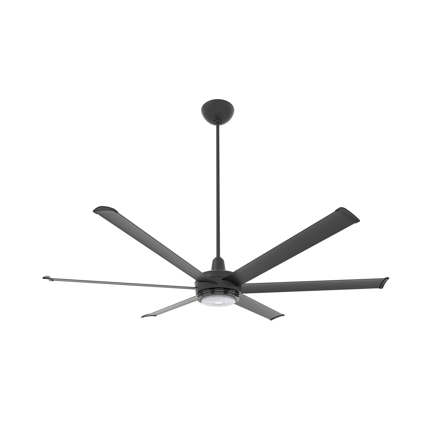Big Ass Fans MK-ES62-062306A786I32 72-Inch es6 Ceiling Fan Kit Universal Mount W/ 32-Inch Ext Tube Black - W/ Light (Sold Seperately) thumbnail