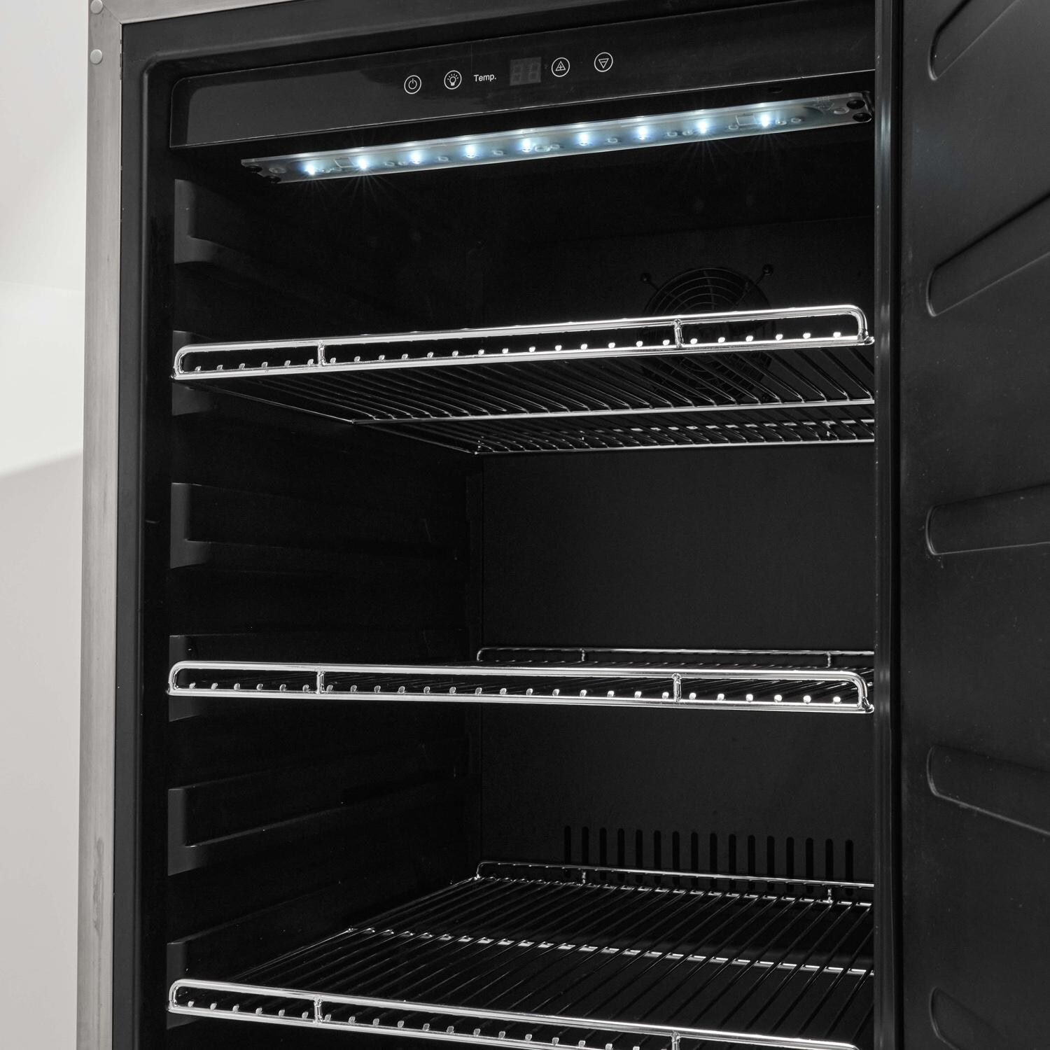 Coyote 21 Inch Built-In Refrigerator - C121R-S-R - LED & Shelf - Detail thumbnail