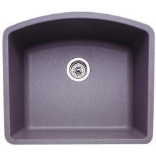 Blanco Diamond 24 X 20 Single Bowl Silgranit II Undermount Sink - Metallic Gray - 440173 image