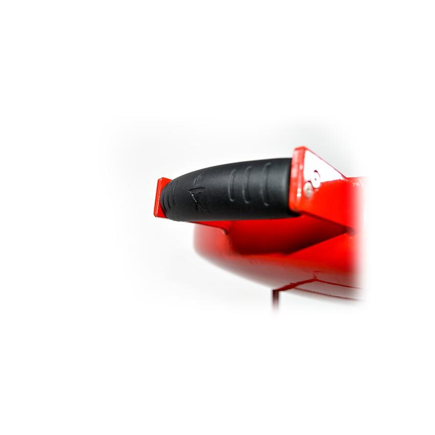 FireDisc TCGFD22HRR Original 36-Inch Tall Portable Propane Cooker - Fireman Red - Disc Grips Handle thumbnail