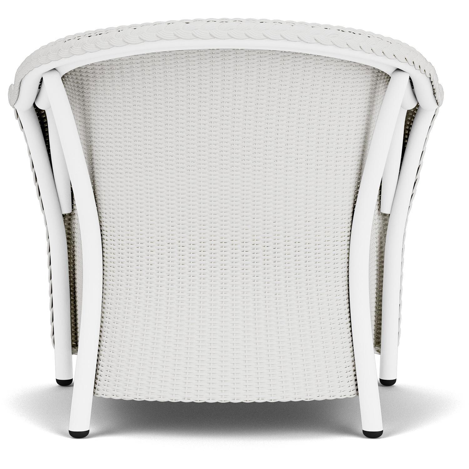 Lloyd Flanders Reflections 3-Piece Seating Set W/ Lounge Chairs in Matte White Finish - Lounge Chair Back thumbnail