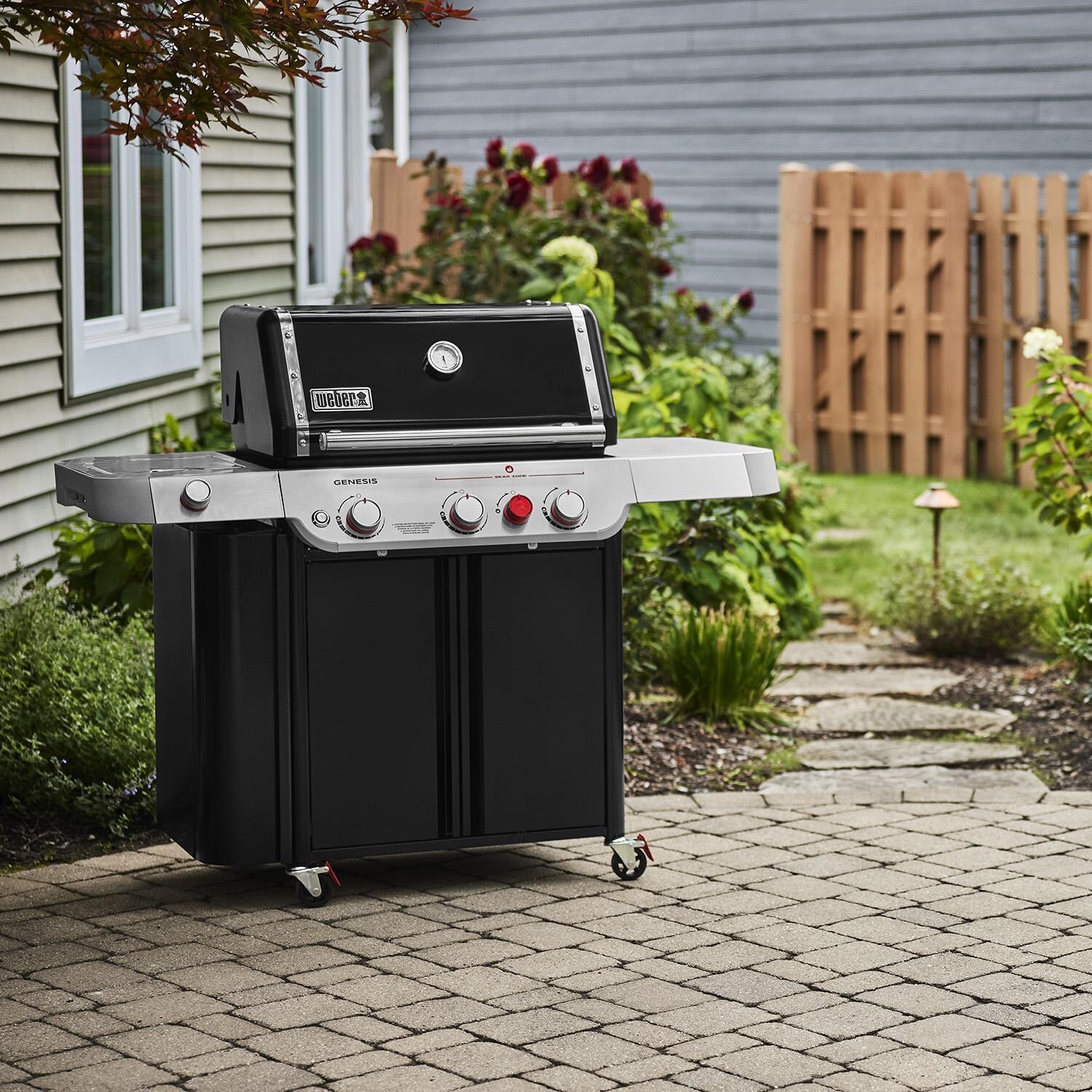 Weber 1500582 Genesis SP-E-335 Natural Gas Grill - Backyard - Lifestyle thumbnail