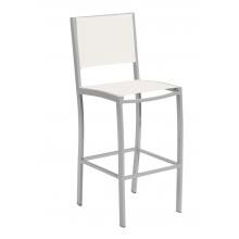 Travira Aluminum Bar Stool W/ Natural Sling By Oxford Garden image