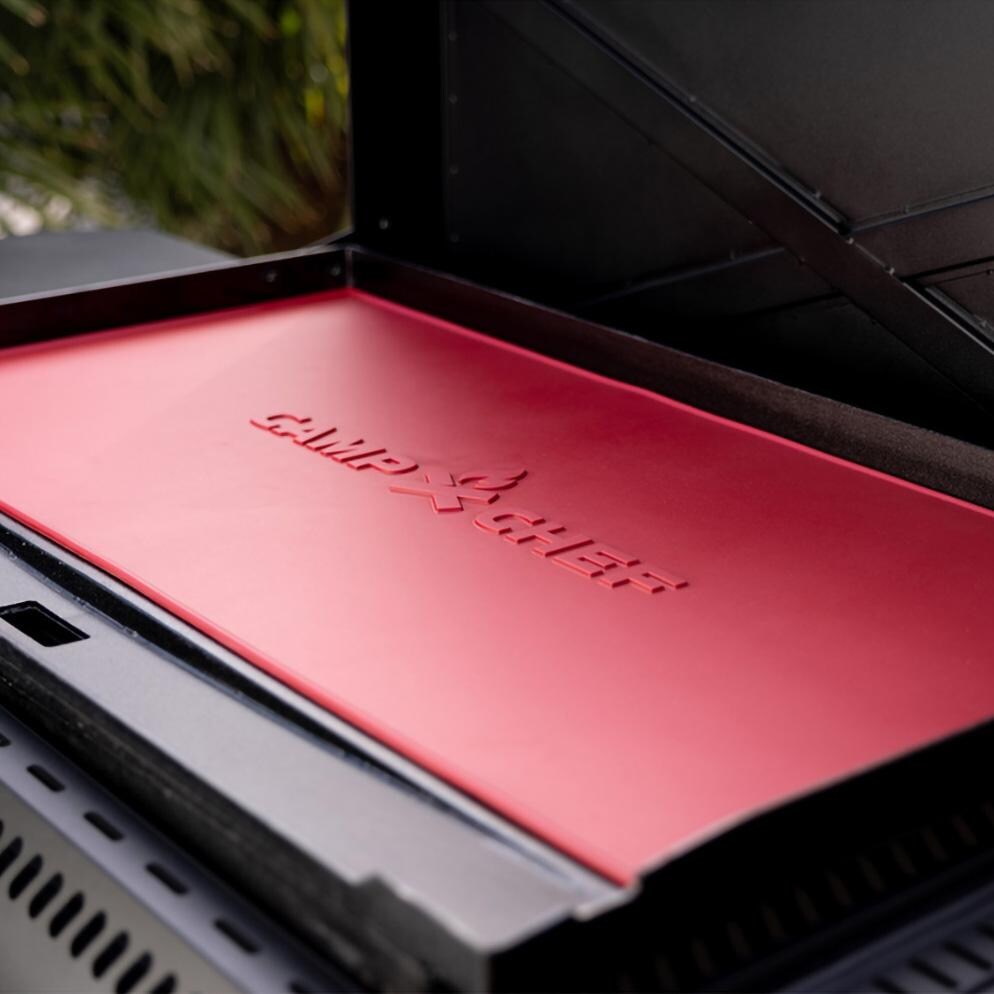 Camp Chef FTGMAT Silicone Griddle Mat - Mat on Grill - Lifestyle thumbnail