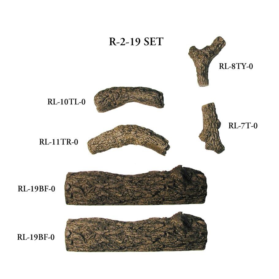 Peterson Real Fyre Golden Oak Designer Plus 19-Inch Log Breakdown  thumbnail