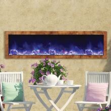 Amantii Panorama Series Deep 60-Inch Built-In Electric Fireplace - Indoor/Outdoor - BI-60-DEEP