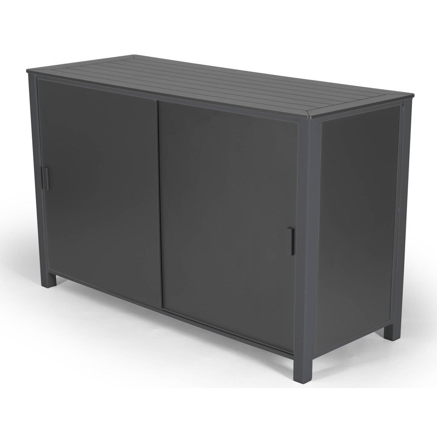 Telescope Casual MGP/Aluminum Patio Storage Box - Textured Graphite/Classic Graphite thumbnail