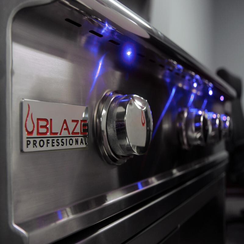 Blaze Blue LED Set for 4PRO and 4LTE - LEDs illuminated