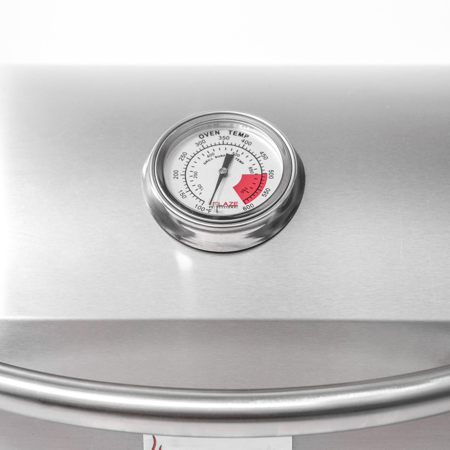 Blaze Professional LUX BLZ-1PRO-PRT-LP Portable Grill - Hood Thermometer thumbnail